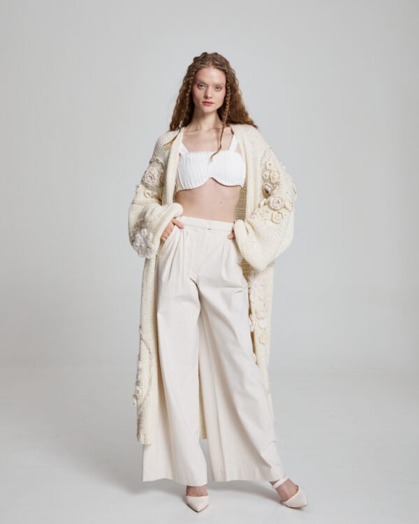 The Lunelle Pearl Bloom Cardigan