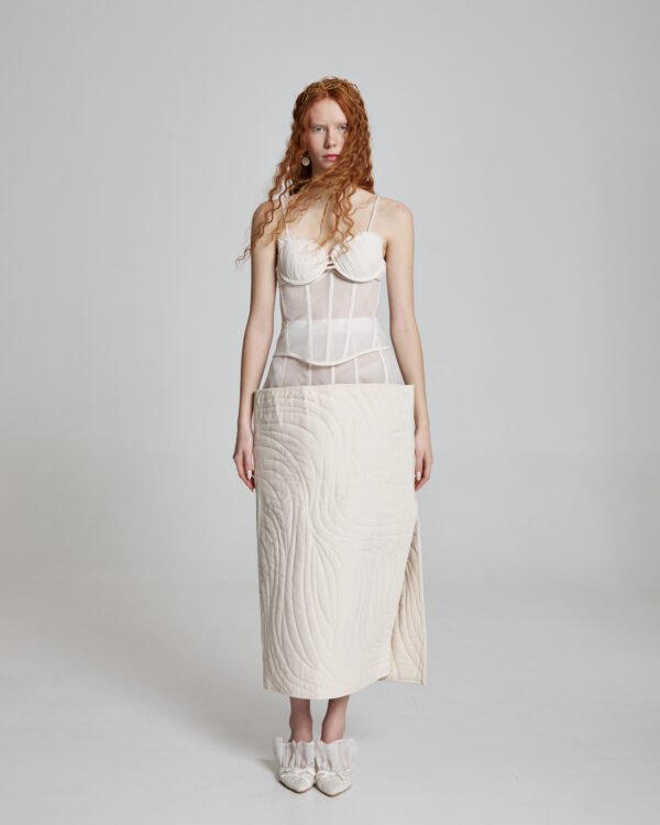 Wave Ripple Corset Skirt