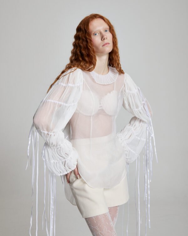 Silverlight Collar Blouse