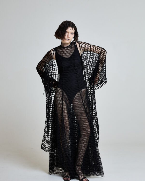 Midnight Net Robe
