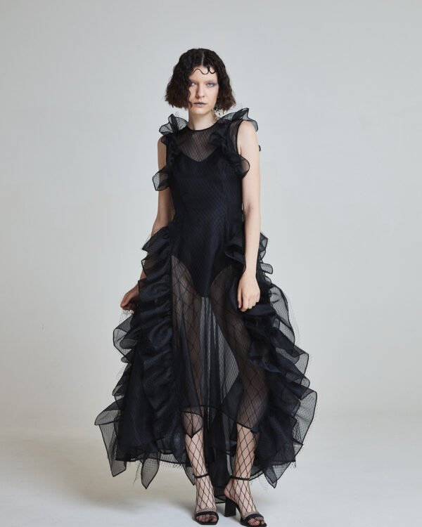 Abyss Ruffle Dress