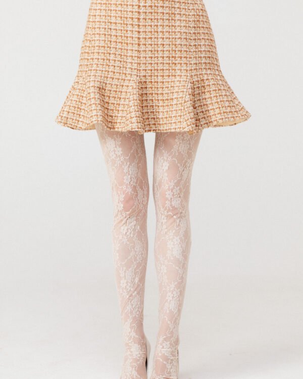 Lune Dorée Flared Mini skirt